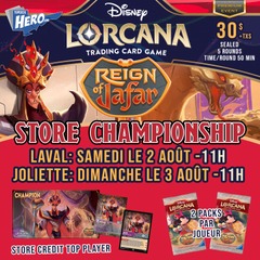 Lorcana Reign of Jafar Championship - Samedi le 2 Août 11h